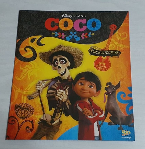 Album + 167 Figuritas Diferentes Coco Disney Pixar Falta 1