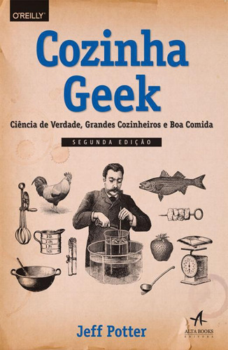 Livro Cozinha Geek - 02 Ed