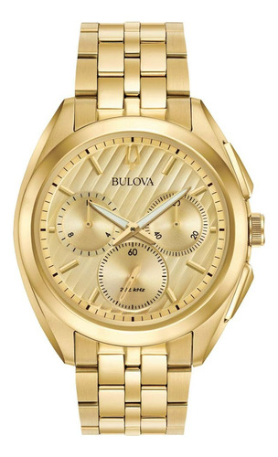 Reloj Bulova Curv 97a125 En Stock Original Nuevo En Caja