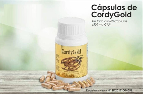 Capsulas De Cordy Gold - g a $113