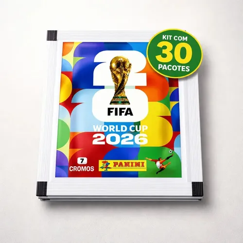 Copa Do Mundo Fifa 2026 - Kit Com 30 Envelopes Panini Oficial (210