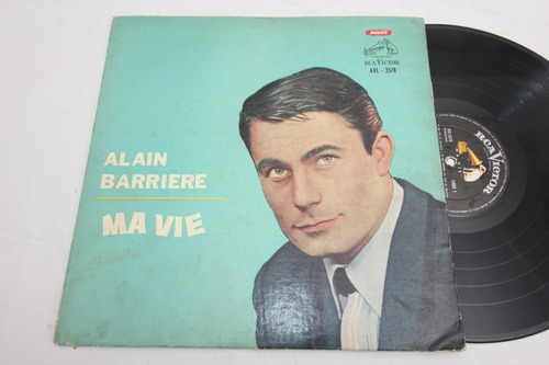 Vinilo  Alain Barriere Ma Vie 1965 Chanson Francés Cf