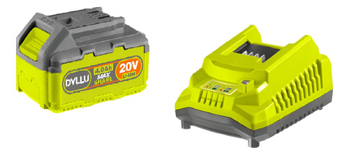Cargador + Bateria 20v 4 Amper Dyllu By Total