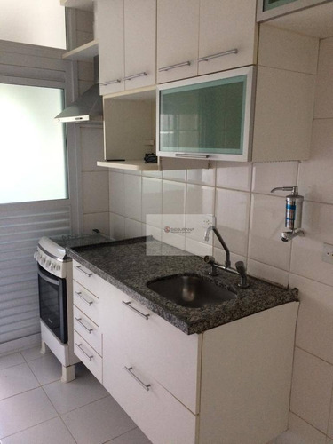 Excelente Apartamento Com 2 Dormitórios, Sacada E 1 Vaga Na Vila Guarani - Ap0217