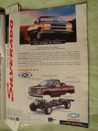 Publicidad Chevrolet Silverado Dlx Año 1997