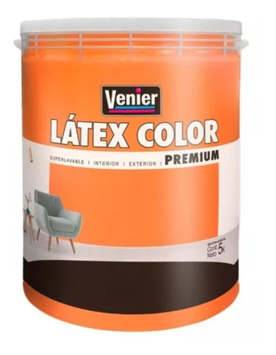 Látex Color Venier Premium Interior/exterior X1,25kgs