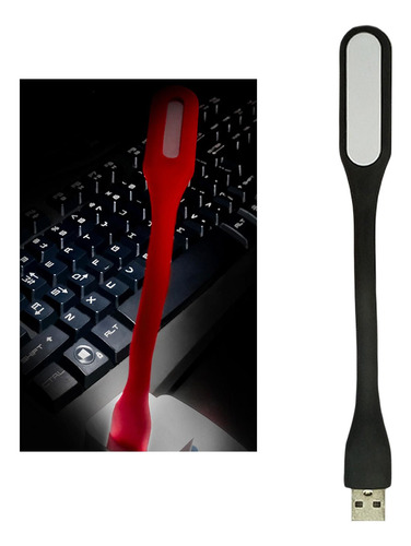 2 Lámpara De Luz Led Luz De Lectura Ajustable Para Negro