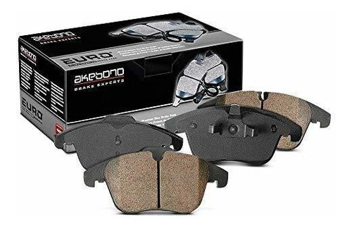 Pastillas De Frenos - Akebono Eur1042a Rear Brake Pad, Grey