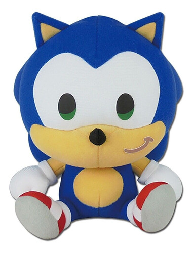 Peluche Great Eastern Sonic The Hedgehog Sd Sonic Sitting