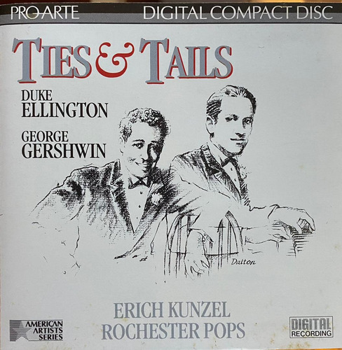 Duke Ellington And George Gershwin - Ties & Tails. Cd, Album