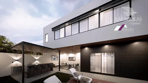 Venta Residencia De 3 Niveles En Las Aguilas Residencial En Zona Contry Monterrey - 607 M2