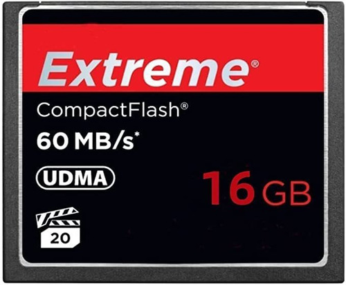 Hsanyiur Tarjeta Compacta Extrema 16 Gb Udma Velocidad 60 Mb