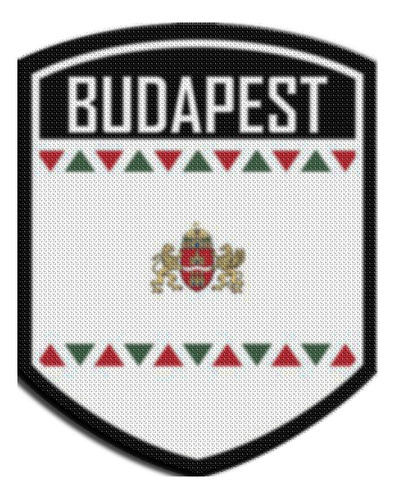 Parche Termoadhesivo Emblema Hungria Budapest M01