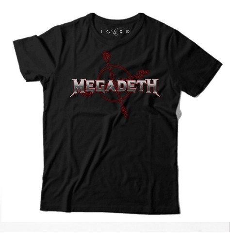 Remera Megadeth I 100% Algodón Icaro Remeras