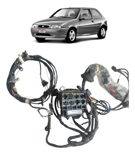 Caixa Fusíveis Ford Fiesta De 1995 Até 2002 - Original Ford