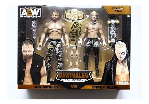 Aew Elite Unrivaled John Moxley Darby Allin 17cm Brujostore