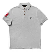 Comprar Playera Hombre Polo Club Tipo Polo Estampado Gris 3650981