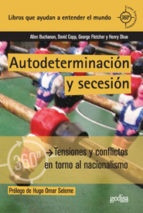 Autodeterminación Y Secesión - Vv.aa