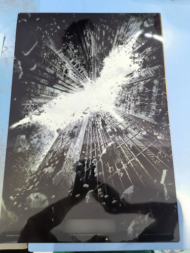 Batman Dark Knight Rises Poster Con Realidad Aumentada