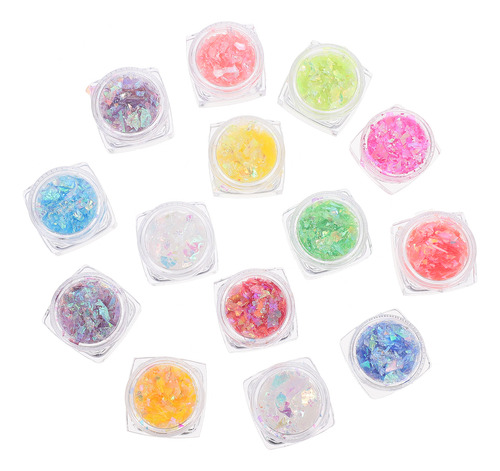 Pegatinas Caseras Para Decoración De Uñas A La Moda, 14 Caja