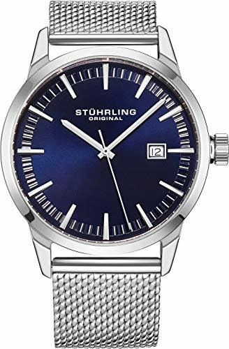 Reloj De Hombre Stuhrling Original Con Malla - Colección 555