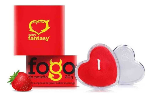 Óleo Para Massagens Tântrica Vela Fogo Da Paixão Sexy Fantas