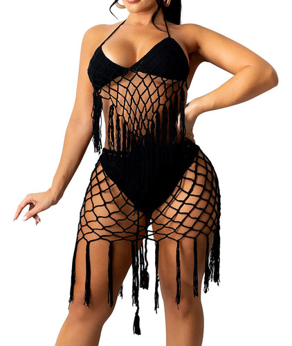 Zt Conjunto Traje De Baño Cuello Colgante Y Ropa Interior
