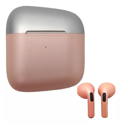 Mini auriculares Bluetooth Compat. Samsung, LG, Sony, Xiaomi, color rosa.