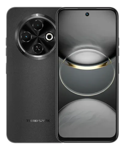 Celular Tecno Spark 30C 128Gb + 4Gb Ram Orbit Black Negro