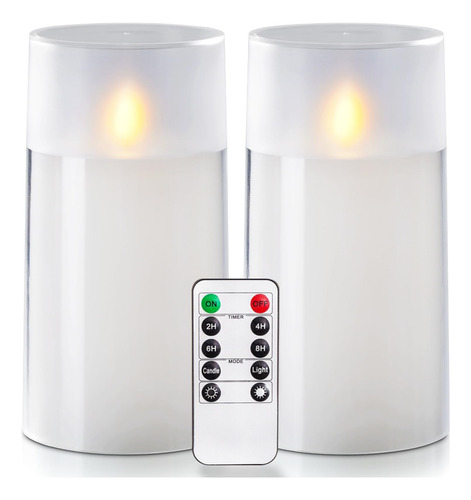 Velas Realistas Sin Llama Con Llama Parpadeante Velas Led Ve