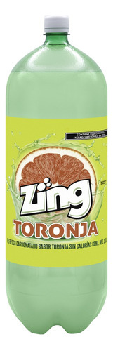 Refresco Zing Sabor Toronja, 3.3 Litros