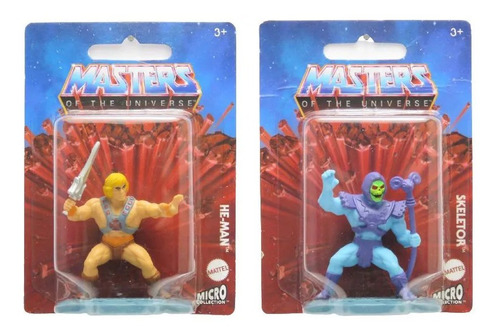Micro Collection Masters Of The Universe He-man E Skeletor