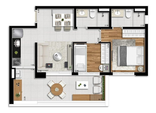 Imagem 10 de 13 de Garden Residencial Para Venda, Cambuci, São Paulo - Gd4306. - Gd4306-inc