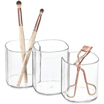 Comprar Interdesign Clarity Cosmetics Organizer Trio Cup Para Tocado