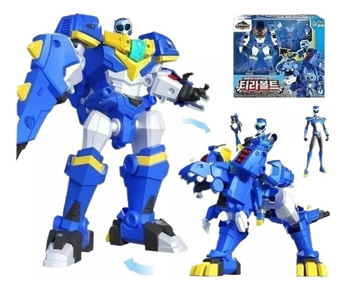 Hc 2024 Mecha Warrior Robot Mini Agente Super Dinosaur