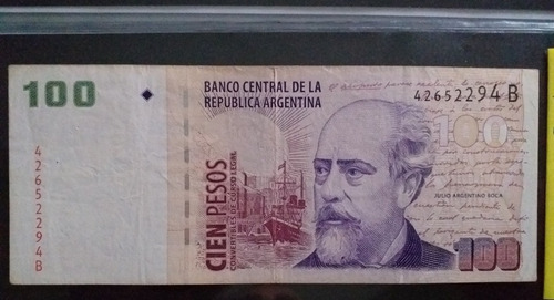 Billete 100 Pesos 2002. Bot. 3711. Blejer- Maqueda 