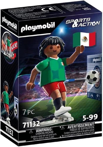 Playmobil Jugador De Fútbol - México