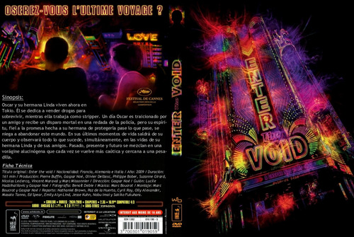 Enter The Void - Gaspar Noe - Dvd