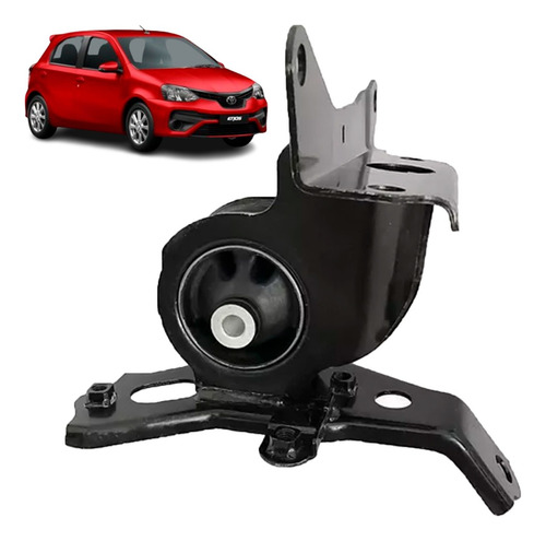 Coxim Esquerdo Do Câmbio Toyota Etios 2012/2021 - 123720y040