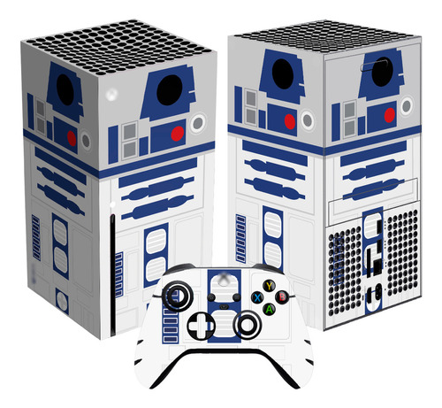 Skin R2d2 Para Xbox Series X Set Stickers