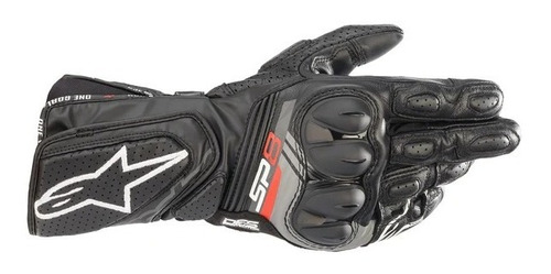 Guante Moto Pista Calle Sp-8 V3 Bk Alpinestars