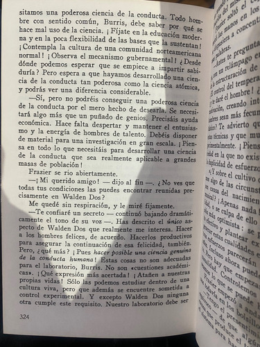 Walden Dos Bf Skinner Tapa Dura (Usado)