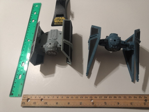 Vader Tie Fighter Interceptor Action Fleet Loose Incompleto (Usado)