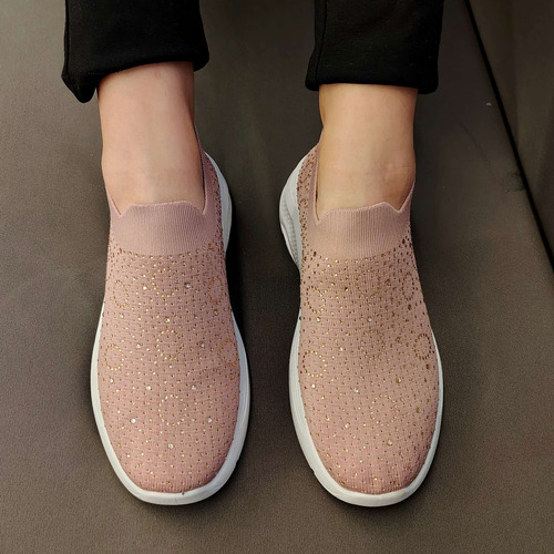 Tenis Para Mujer Cómodos Y Flexibles Transpirables Moda M015
