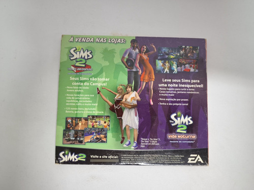 The Sims 2 Aberto Para Negócios Pc Original Mídia Física (Usado)