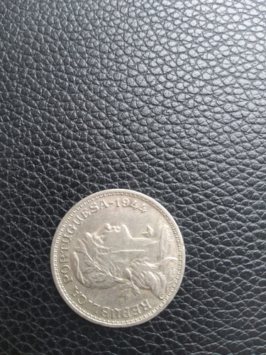 50 Centavos Escudo 1944 Portugal Soberba Código Jb0010