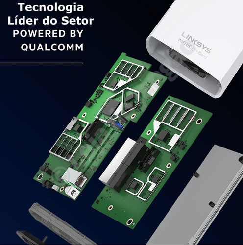 Linksys Atlas Max Wifi6e Mx8502 Axe8400 Tri-band 560m²