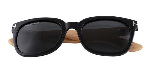 Gafas Miracle Polarized Con Estuche, Mxmpz-001, Black, Pola Lente Negro