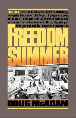 Freedom Summer, De Doug Mcadam. Editorial Oxford University Press Inc, Tapa Blanda En Inglés