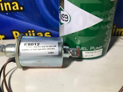 Pila De Gasolina Externa Universal 8012 Motor Carburado